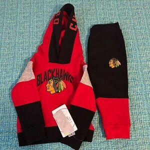 Chicago Blackhawks 2T Sweatsuit NWT